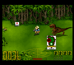 Jurassic Park (Germany) In game screenshot